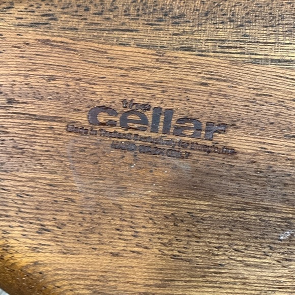 Apple & Pear Shaped Wood Carved Serving Snack Bowls by Macy’s The Cellar - Picture 7 of 9